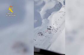 Decenas de heridos tras desplomarse una telesilla en el norte de España