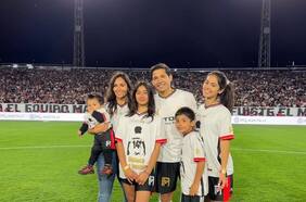 Aylén, la hija de Matías Fernández que se anota como una de las promesas del patinaje chileno