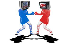 Pantalla dividida: el inagotable round televisivo de FOX News y CNN