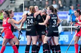 Las Diablas caen luchando frente a Alemania en su debut en el Mundial de Hockey césped