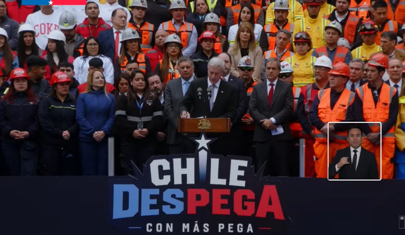 Gobierno anuncia plan laboral que movilizará recursos por unos US$1.350 millones y buscará crear más de 100 mil empleos