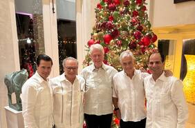 Con Clinton y Peña Nieto: el reservado encuentro de Año Nuevo de Piñera con expresidentes en Punta Cana