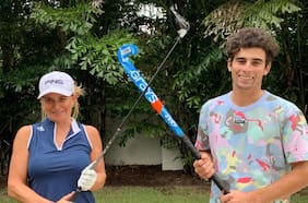 De tal palo, tal Niemann: el cruce de talento de la madre hockista y el jugador de golf