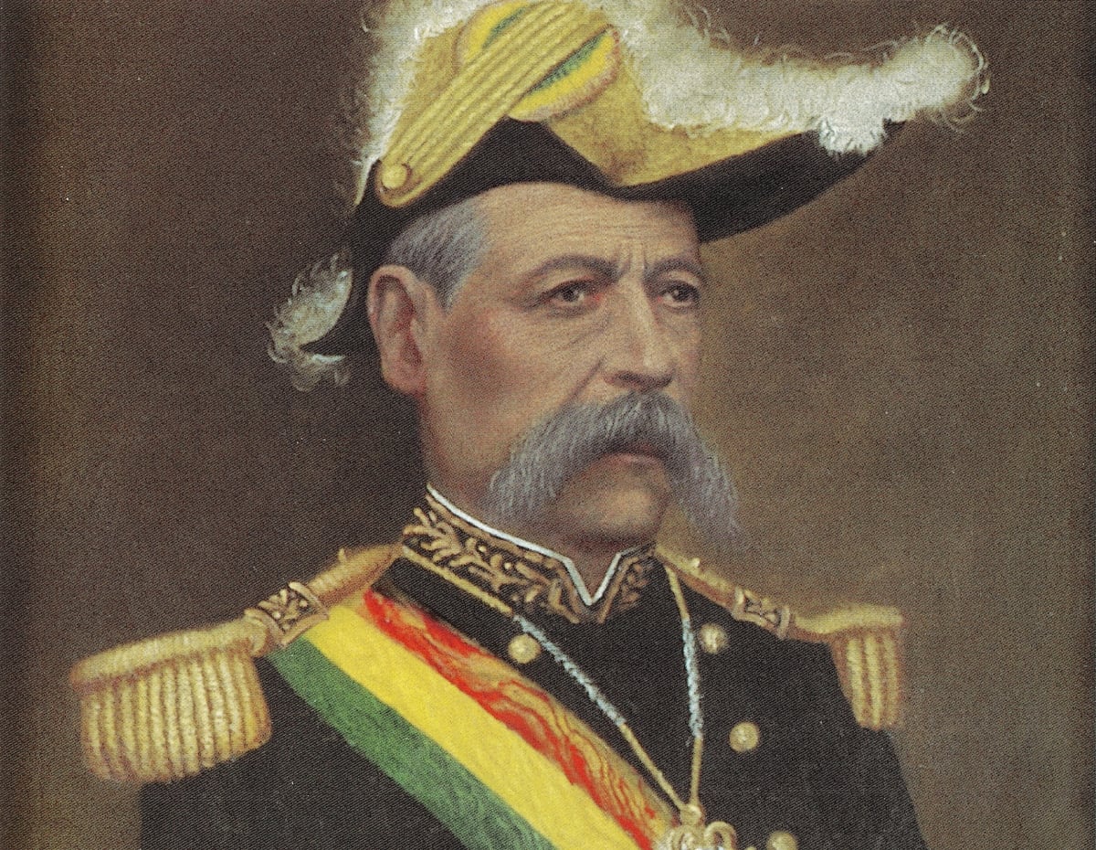 El presidente boliviano, Narciso Campero