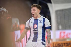 Un gol que puede valer un título: Bruno Barticciotto le da la victoria a Talleres y alcanza a Vélez Sarsfield en la cima