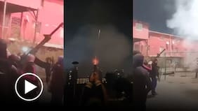 Registran brutal balacera en un narco velorio en Cerro Navia