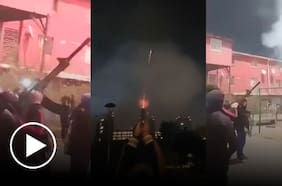 Registran brutal balacera en un narco velorio en Cerro Navia