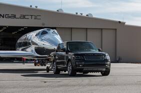 El Range Rover Astronaut le da la bienvenida a la nueva nave espacial de Virgin Galactic