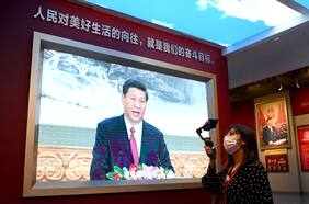 El festejo del PC chino a la sombra de Xi