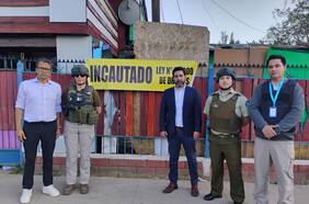 Tres sujetos detenidos y una vivienda incautada en el centro de Curacaví dejan procedimiento por ley de drogas