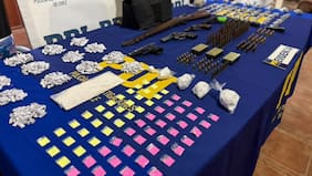 Detienen a dos líderes de banda criminal en San Bernardo: incautaron fusil de guerra, sustancias ilícitas y dinero en efectivo