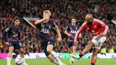 Sigue la crisis: Tottenham salva el empate ante Manchester United, pero no logra escapar del sótano de la Premier League