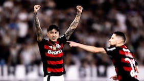 Tras rechazar el llamado de Córdova a la Roja: Erick Pulgar reaperece en triunfo de Flamengo en la Copa Libertadores