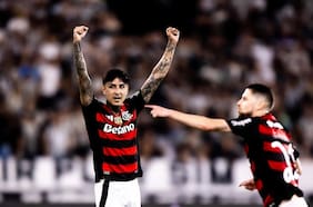 Tras rechazar el llamado de Córdova a la Roja: Erick Pulgar reaperece en triunfo de Flamengo en la Copa Libertadores