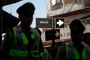 Lanzamiento de los servicios preventivos de Carabineros de Chile en el Barrio Meiggs