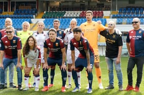 Natalino recibe reconocimiento en Italia y graban videoclip junto a equipo de fútbol local