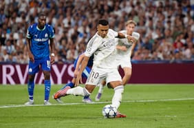 Deslucido estreno: dos penales de Mbappé permiten la remontada de Real Madrid ante Marsella en la Champions