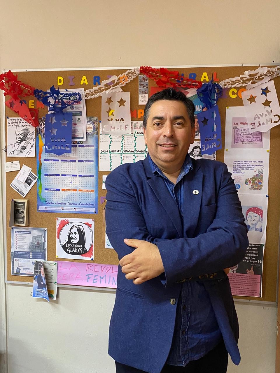Héctor Daza, profesor de básica