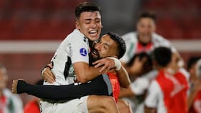 Con Ronnie Fernández a la cabeza: el efusivo festejo de Palestino que incluyó una burla a la U