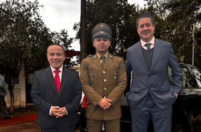 El primer día de Sebastián Zamora en su retorno a Carabineros