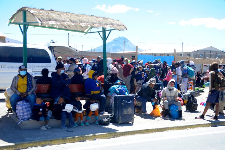 IQUIQUE: Crisis Migratoria En Colchane