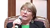 Bachelet transparenta compleja carrera a la ONU: “Sé que no voy a ser secretaria general”