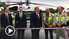 No logró ser escuchado: Trump inaugura helipuerto sin audio luego que cadenas de TV suspendieran cobertura
