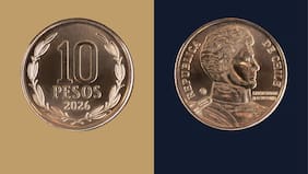 Las nuevas monedas de $ 10 y $ 50 que empezarán a circular en Chile ¿En qué se diferencian de las antiguas?