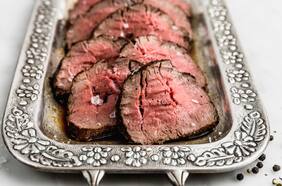 Cómo hacer un roast beef a la pimienta