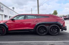 Lamborghini Urus 6x6: el inédito SUV deportivo con seis ruedas