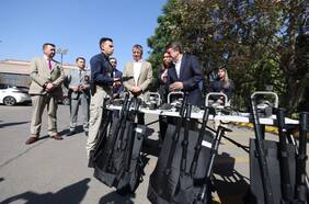 Gobierno regional entrega modernas herramientas hidráulicas a la PDI para allanamientos y operativos policiales