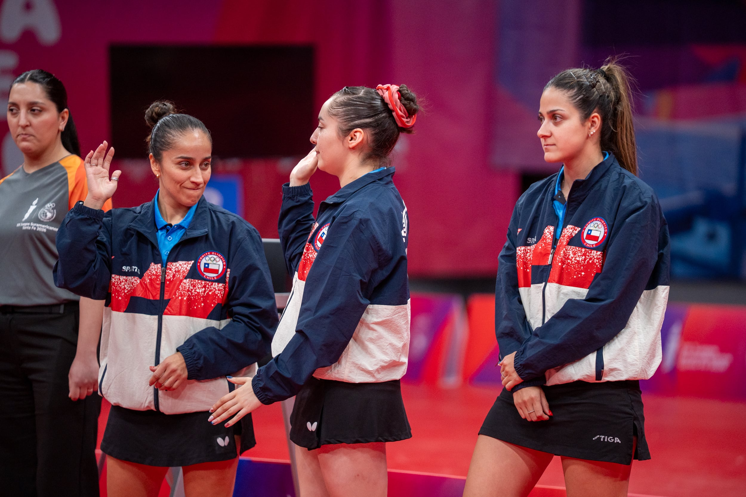 El equipo femenino de tenis de mesa vence a Brasil y le da la medalla de oro número 49 al Team Chile en los Odesur