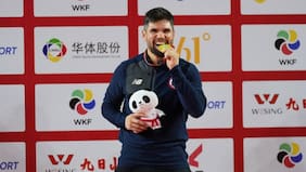 Rodrigo Rojas continúa haciendo historia y gana su segunda medalla de oro del año en la Premier League de karate