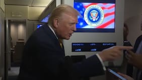 ¡Cállate, cerdita!: Trump insultó a periodista que le preguntó por los archivos de Epstein