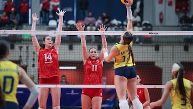 Las Guerreras Rojas caen ante Brasil y tendrán que luchar por el 21º puesto del Mundial Sub 17 de Vóleibol