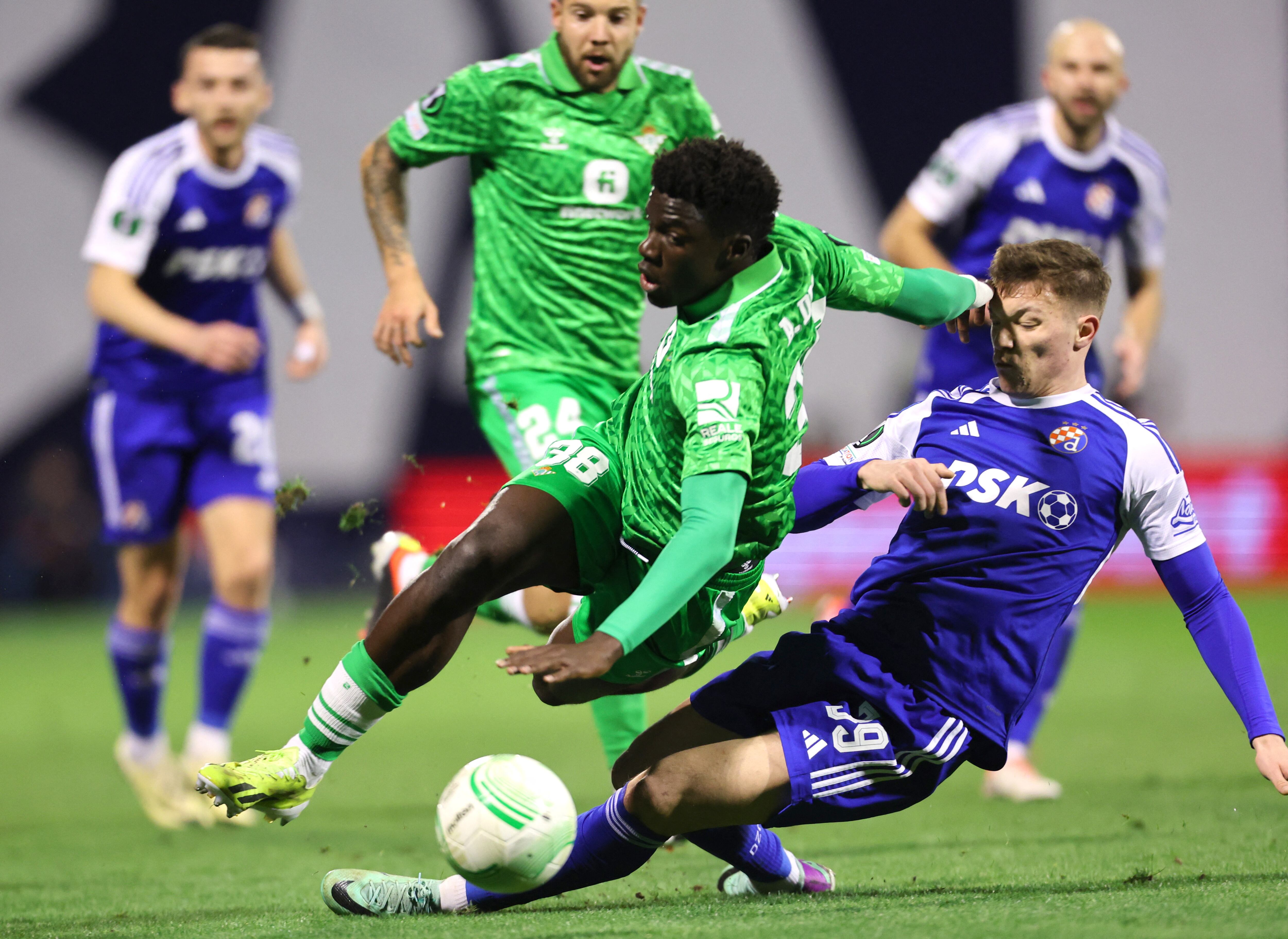Assane Diao, en su etapa en el Betis.