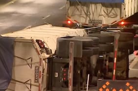 Colisión múltiple en Autopista Central deja seis heridos: dos de ellos son menores de edad