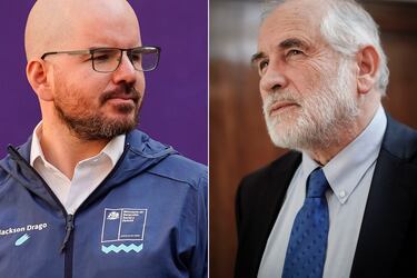 Giorgio Jackson y Carlos Montes.