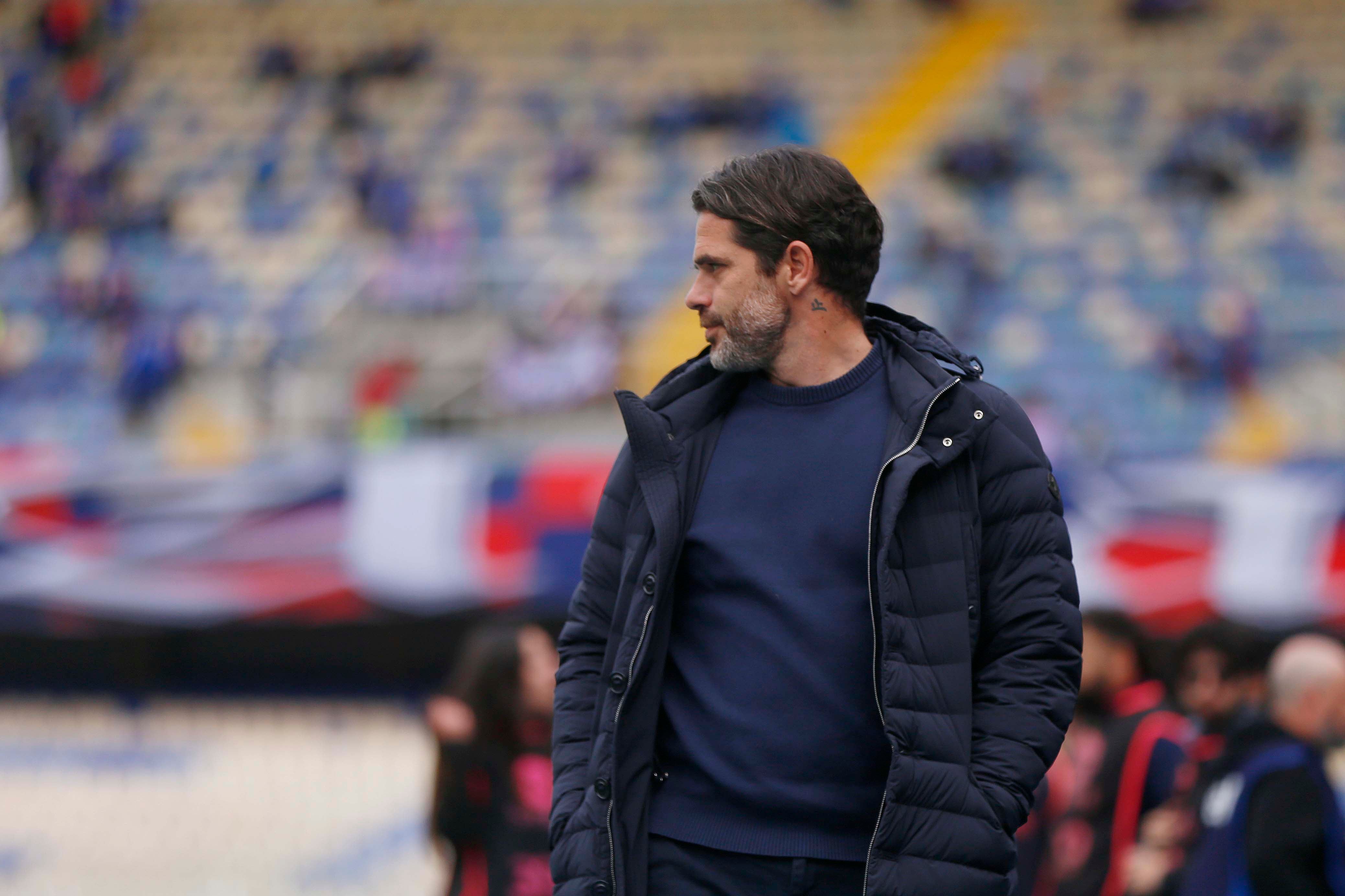 Gago habló en la previa del duelo de la U con Coquimbo. Foto: Marco Vázquez/Photosport.