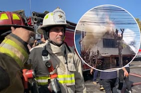 Tragedia en Estación Central: adulta mayor fallece en medio de un incendio en su vivienda