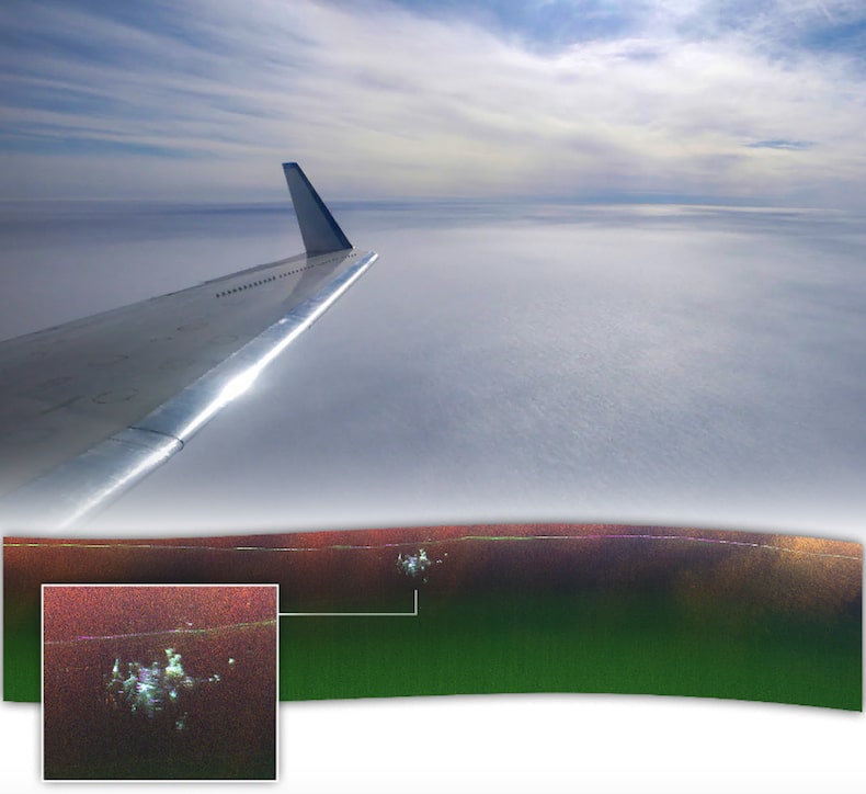 NASA's impressive discovery of a “city” hidden under the Arctic ice