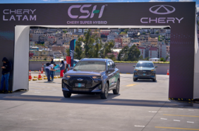 CHERY desafió a su plataforma CSH con un test drive en las alturas