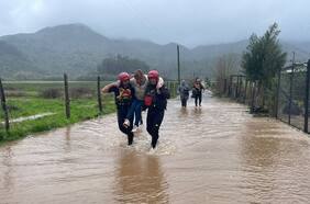 Maule: decretan alerta amarilla en San Javier, Pencahue y Constitución por amenaza de desbordes