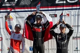 Clemente Huerta cierra la temporada con un triunfo en la F4 de Estados Unidos