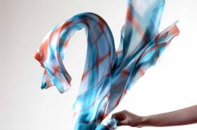 Taller de shibori en seda en Casa La Tercera