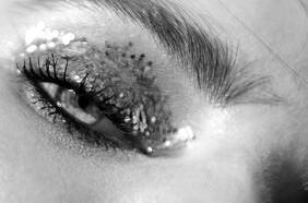 Ojos glitter