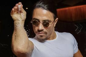 La indignación que dejó Salt Bae tras publicar excesiva cuenta de su restorán