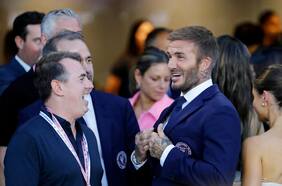 Al borde del llanto: la alegría de David Beckham tras el debut goleador de Messi en el Inter Miami