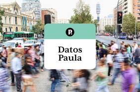 Tres Datos Paula en el centro cívico de Santiago