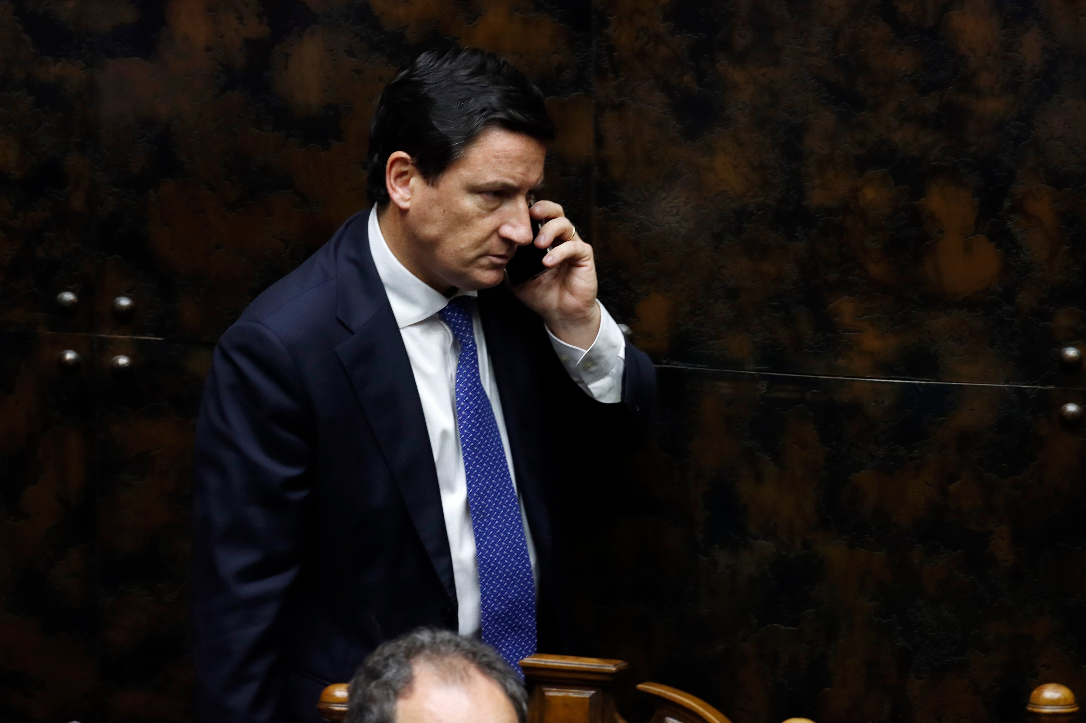 El presidente del Partido Republicano, Arturo Squella.
Foto: Dedvi Missene / La Tercera.